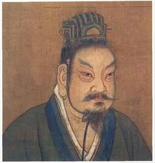 中国・周王朝の第2代の王である成王とされる絵。
